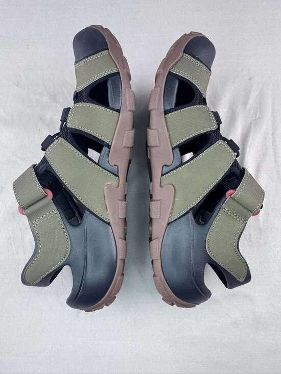 TEVA FLINTWOOD SPORT SANDALS MENS US 11 WATER HIKE SHOES QUICK DRY DARK OLIVE main image 9